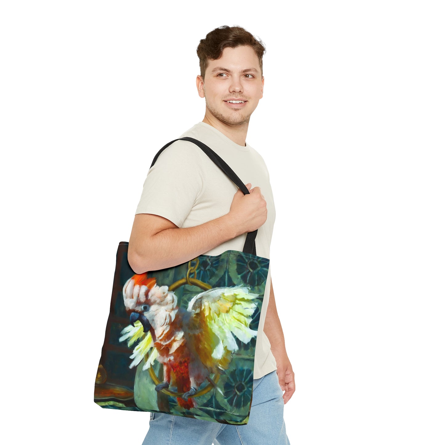 Tote Bag - Moluccan Cockatoo Design