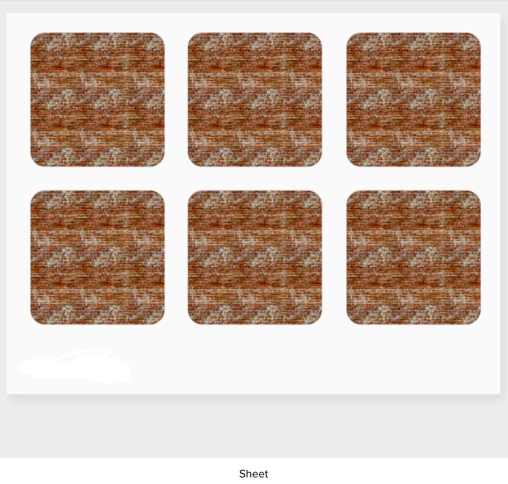 Brick_wall-square-sticker0sheet-of-6