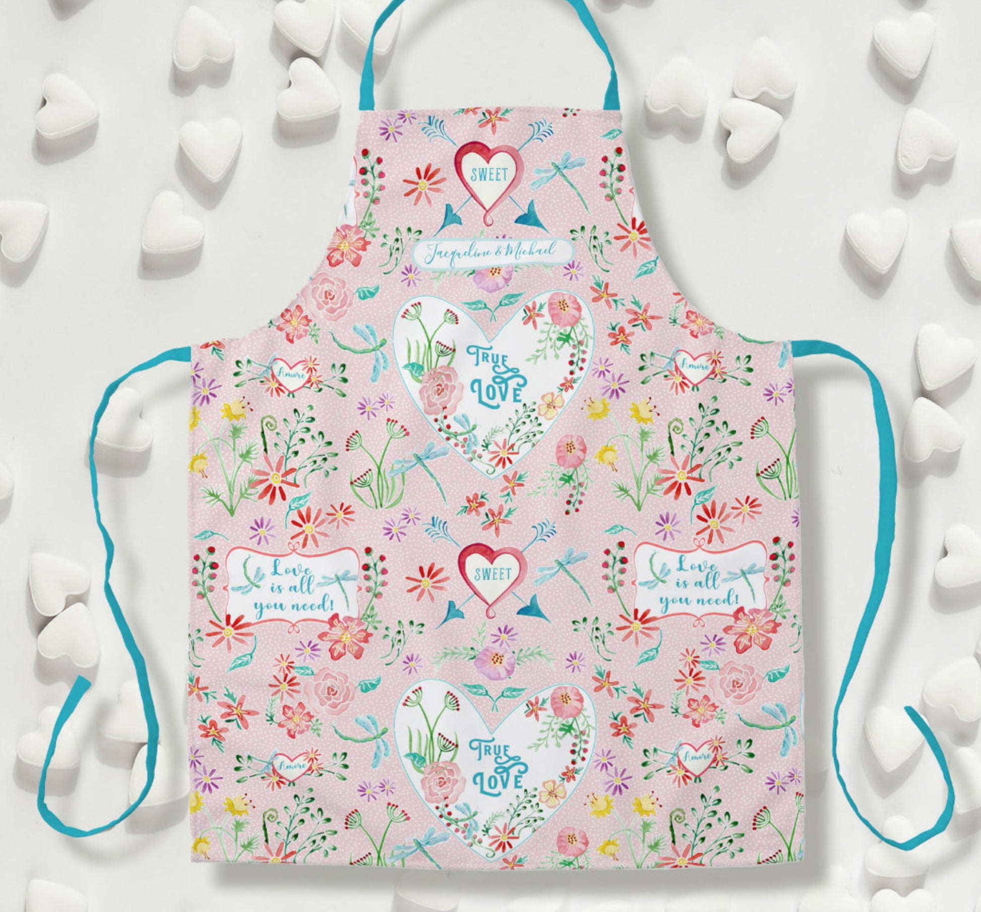 Floral-Hearts-n-Love-Dragonfly-Valentines-Day-Apron