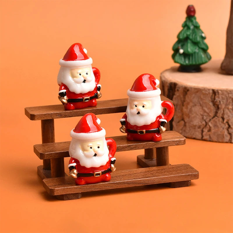 Here is an SEO-optimized title, product description, and meta description crafted specifically for your Shopify listing:  SEO Title Mini Santa Teacup Figurine - 1/12 Scale Christmas Dollhouse Decor
