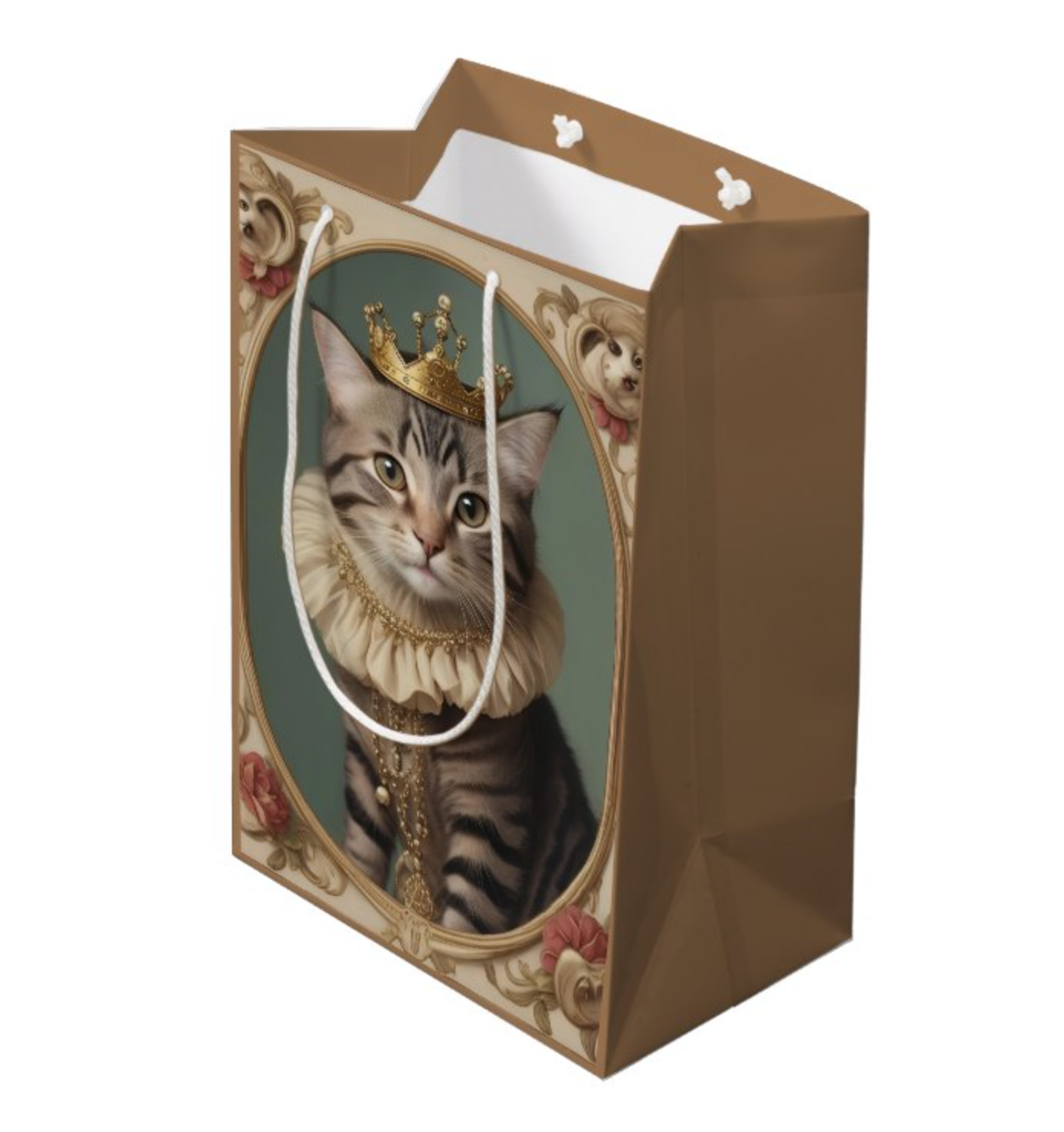 Princess Paws Medium Gift Bag side view