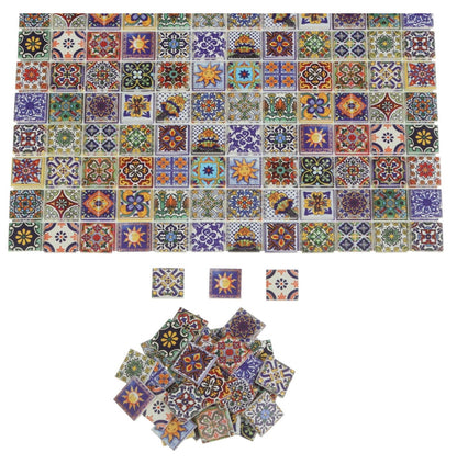 150 pcs, Dollhouse Flooring, 1:12 Scale Doll House Tiles