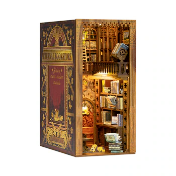 Book Nook Kit Eternal Bookstore side view