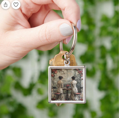 Victorian-Tea-Party-Keychain-premum-square-small-in-hand
