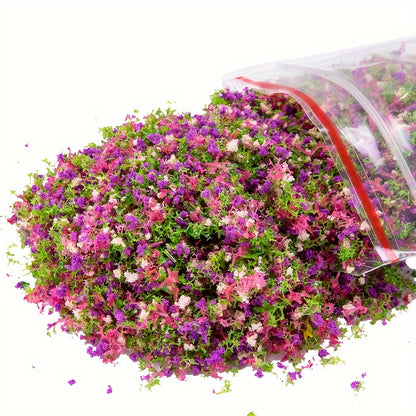 DIY Grass Powder For Diorama  Lawn Sponge Material 2-in-1 Mixed Color for Outdoor Scenery Creation 44713048801514