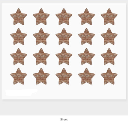 brick-wall-star-sticker-sheet-of-20-stickers