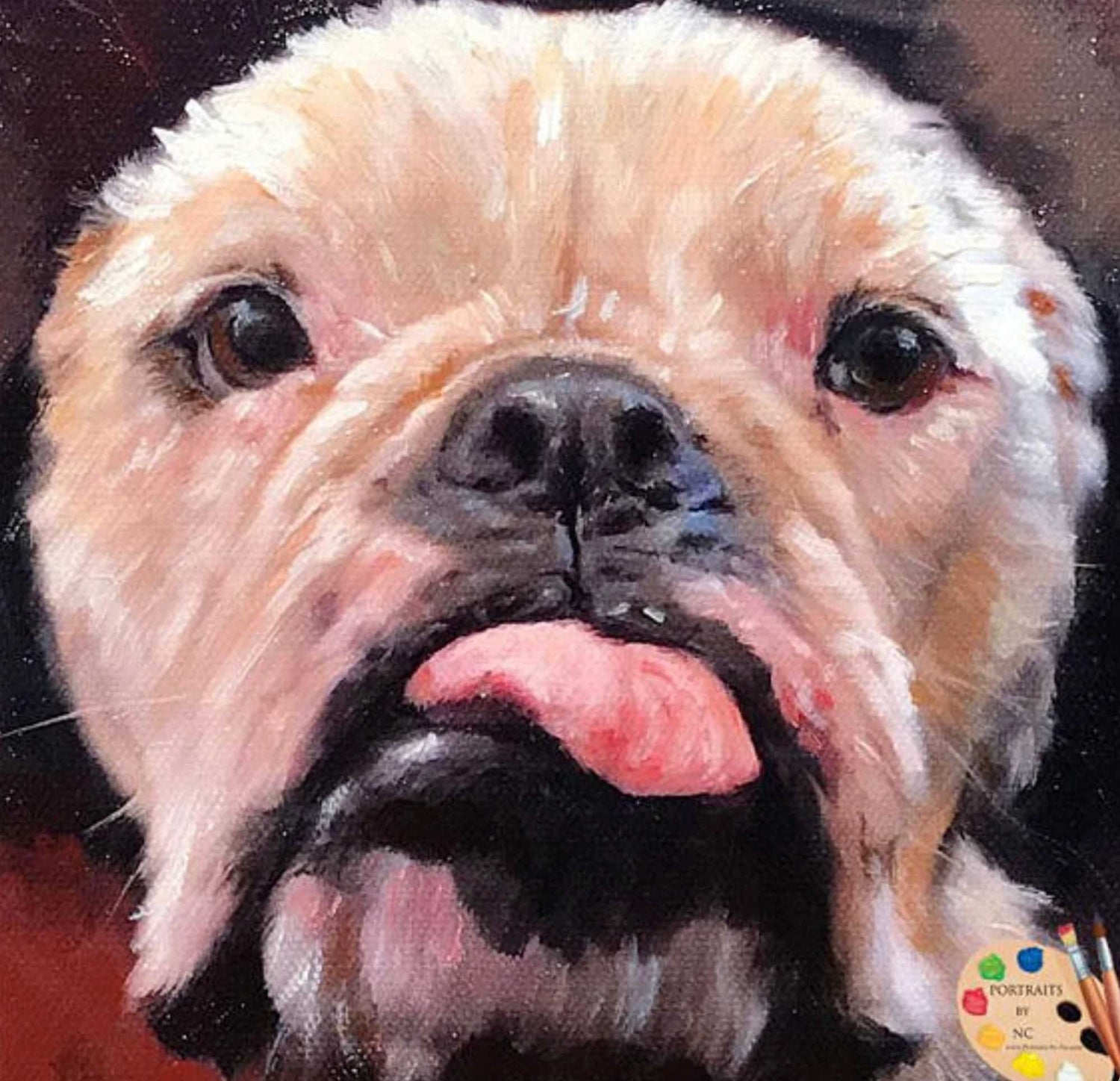 bulldog-portrait-oil-painting