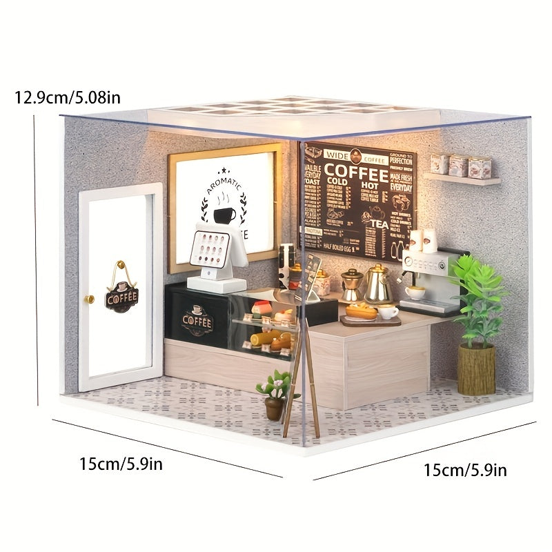 Coffee Shop Kit Dimensions