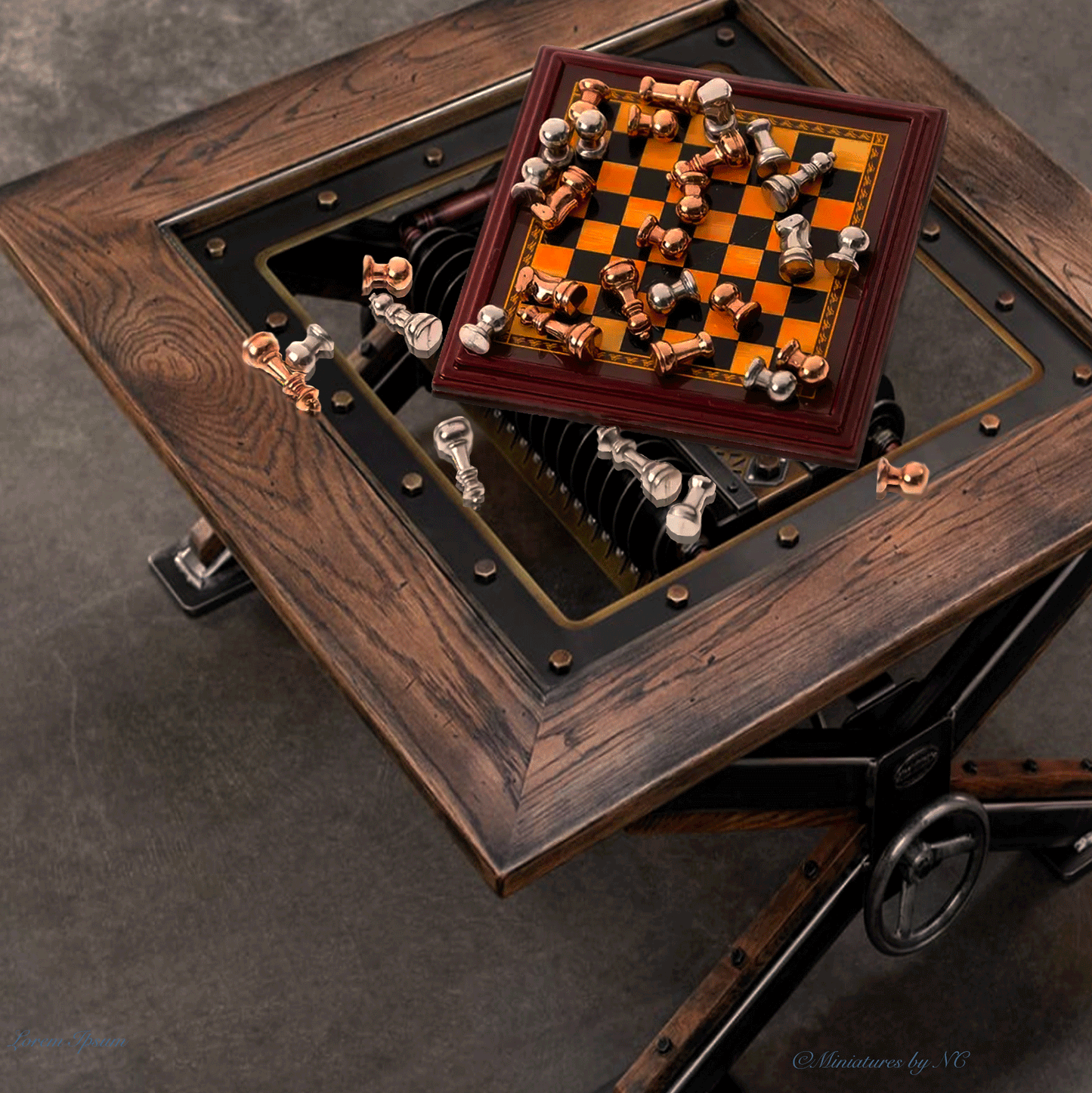Miniature Chess Set