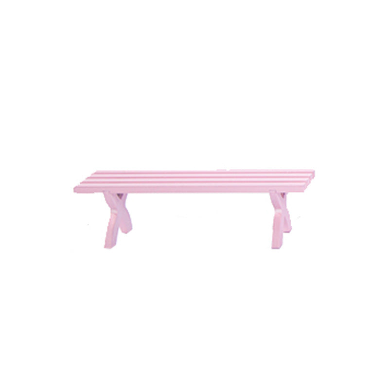 Dollhouse Park Table And Chairs  pink table