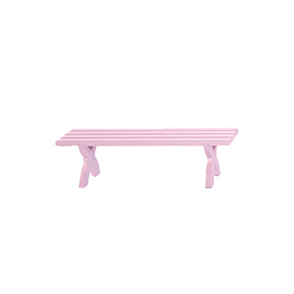Dollhouse Park Table And Chairs  pink table