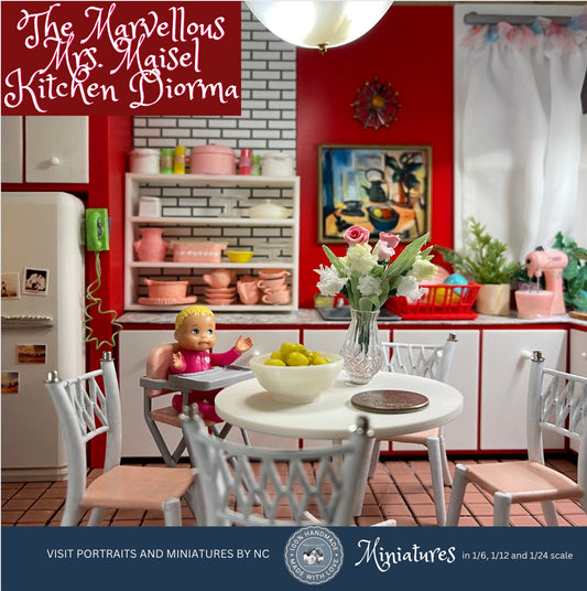 Marvelous Mrs. Maisel Kitchen Diorama