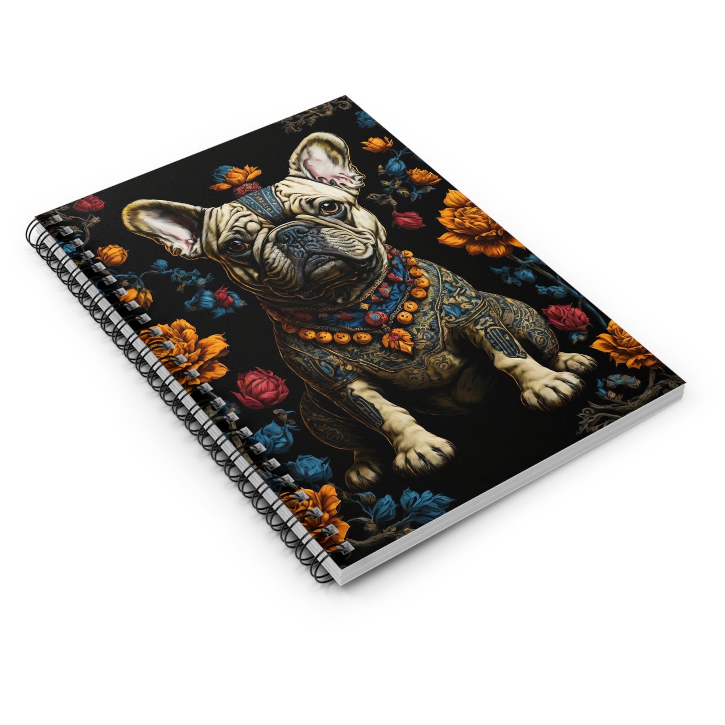 Stylish Dog-Themed Spiral Notebook - Perfect for Pet Lovers, Journaling, Sketching, Gift Ideas for Dog Owners