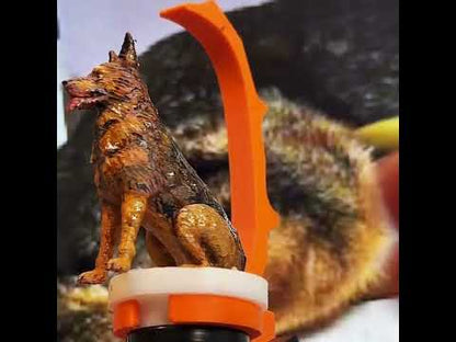 Statue de chien de berger allemand Statue de chien miniature sur mesure pour animaux de compagnie