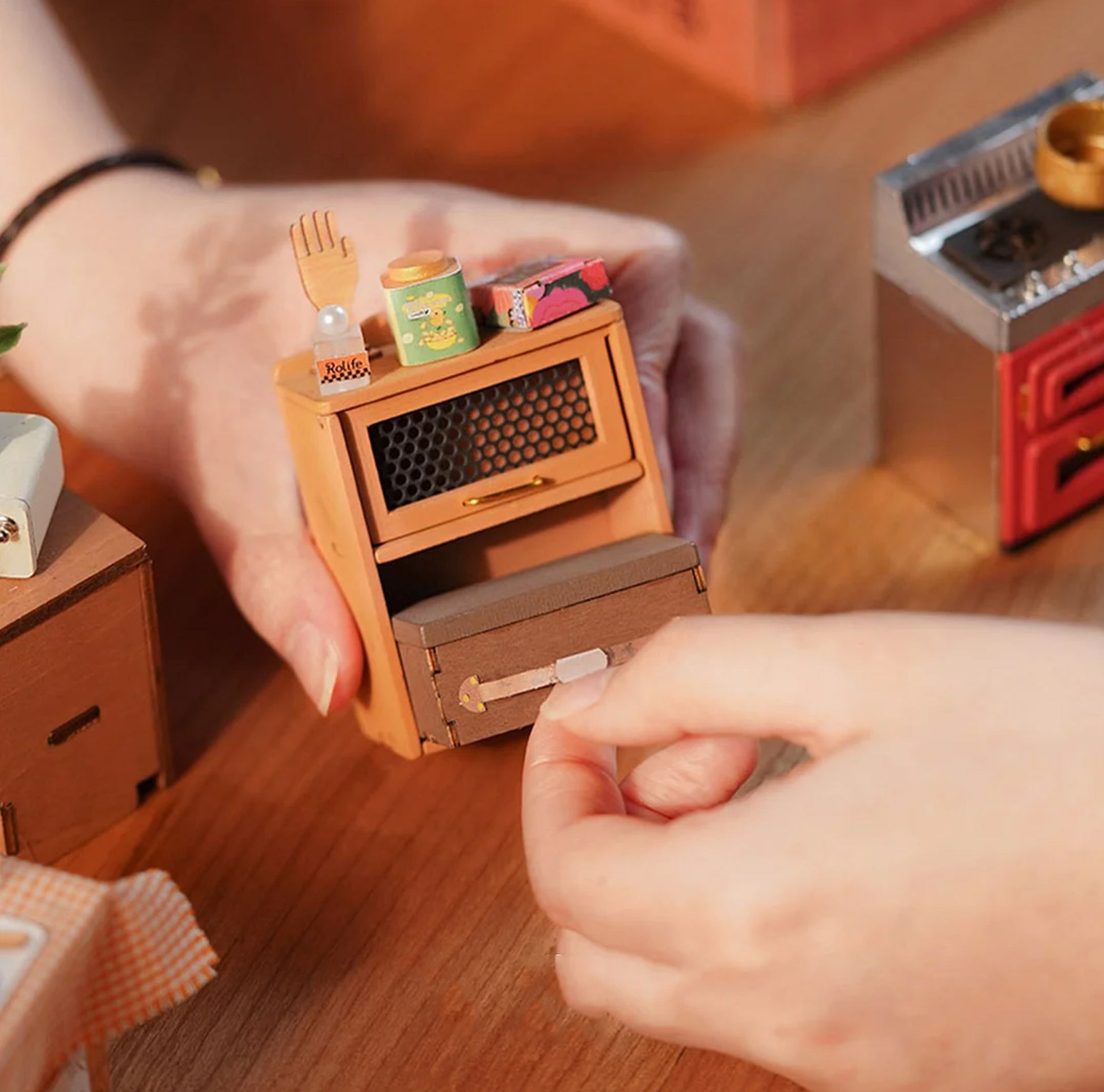 Rolife DIY Miniature House - Cozy Kitchen DG159