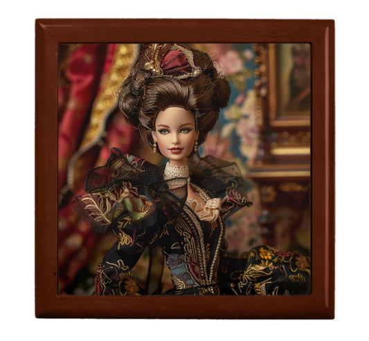 victorian-barbie-wooden-jewelry-keepsake-box-golden-oak-front