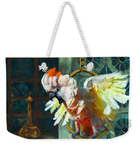 Moluccan Cockatoo  - Weekender Tote Bag