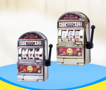 Miniature Slot Machines side by side