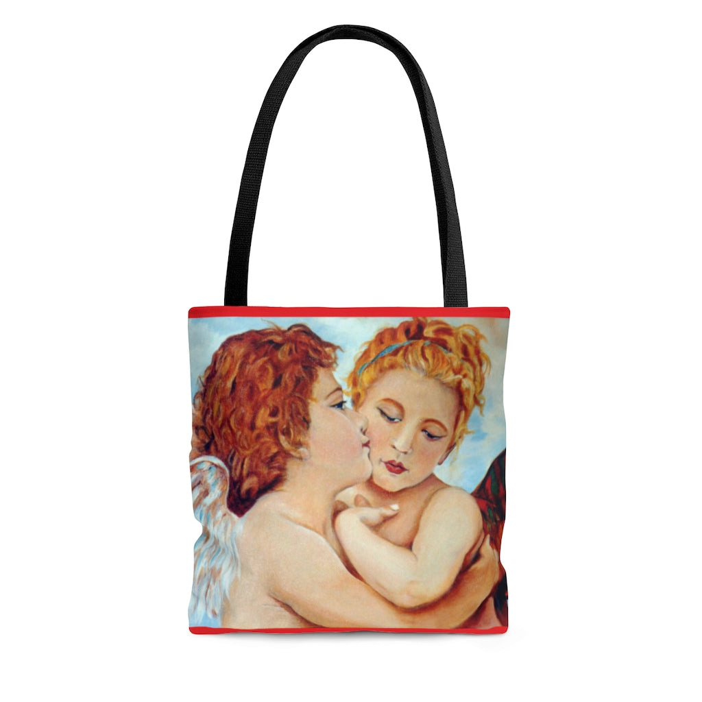 Tote Bag - The Kiss Design small front
