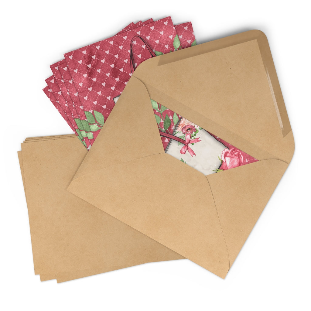 Cartes postales Coffee Time avec enveloppe (7 pièces)