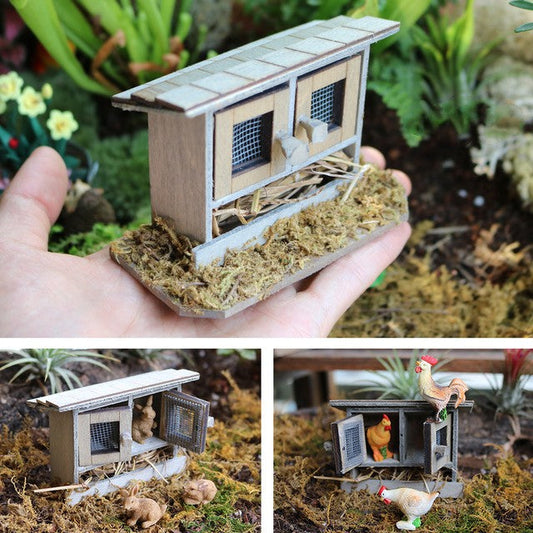 Chicke Coop for Dollhouse