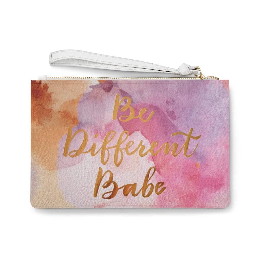 Clutch Bag - Be Different Babe Clutch Bag - Be Different Babe with strap