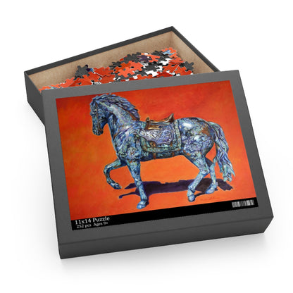 Photo Puzzle Horse in Box