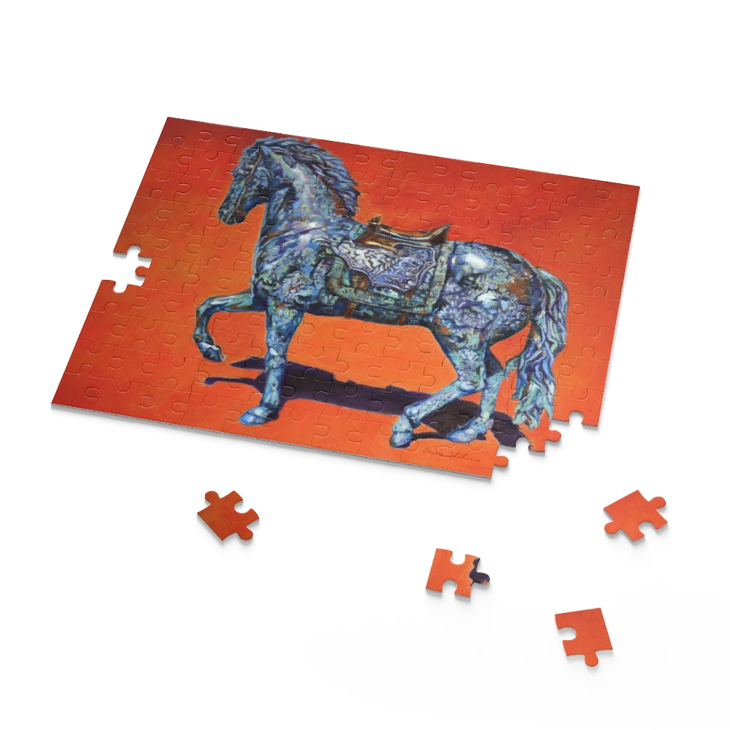 Horse puzzle pices