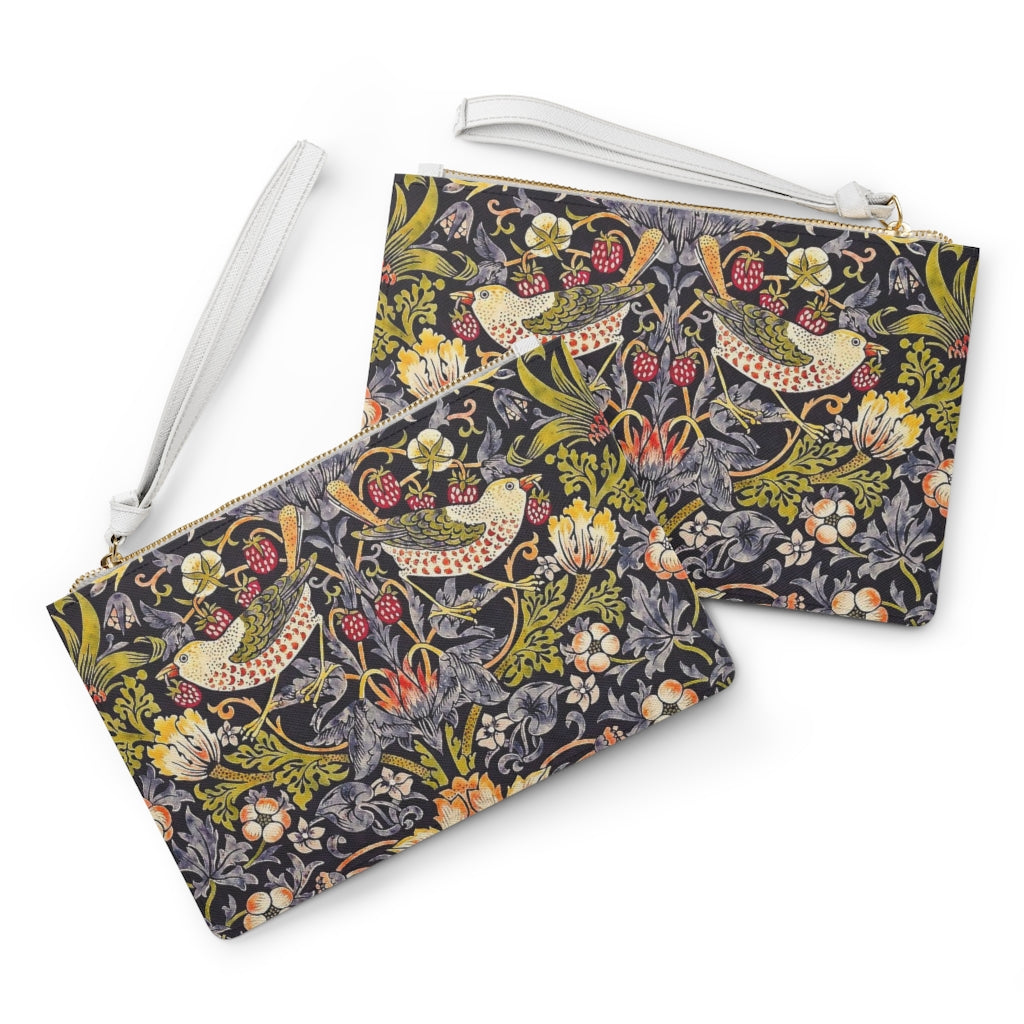 Clutch Bag - William Morris Strawberry Thief Design large bags