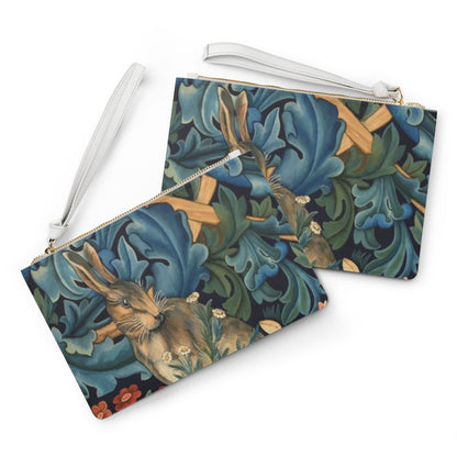 Clutch Bag - William Morris Forest Rabbit Design bags