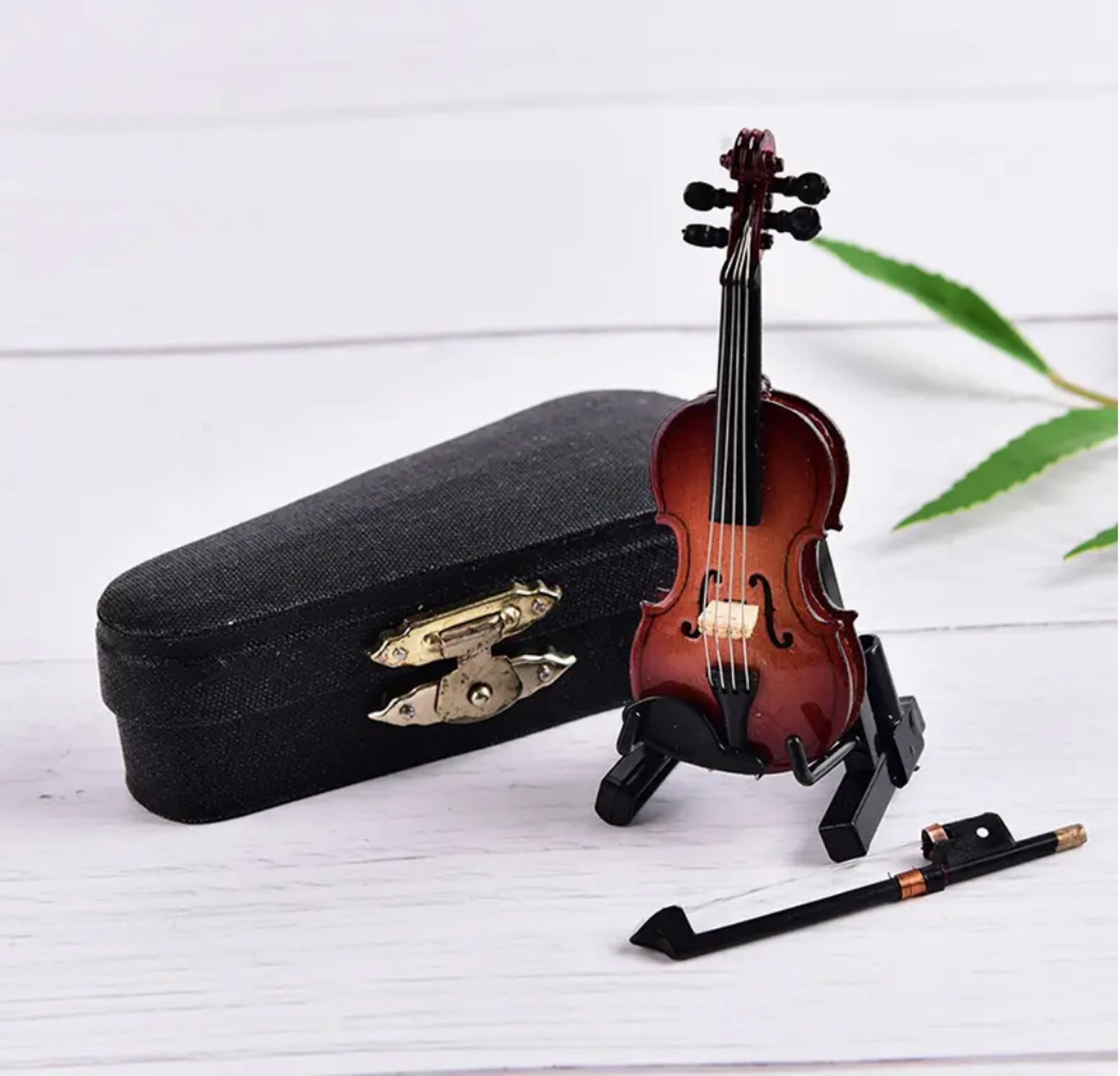 Miniature Cello - Musical Instrument Dollhouse Accessory - Photography Props - BJD