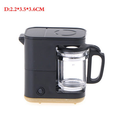 Coffee Maker with removable Carafe -1 12 Dollhouse Mini Model Kitchen Accessory
