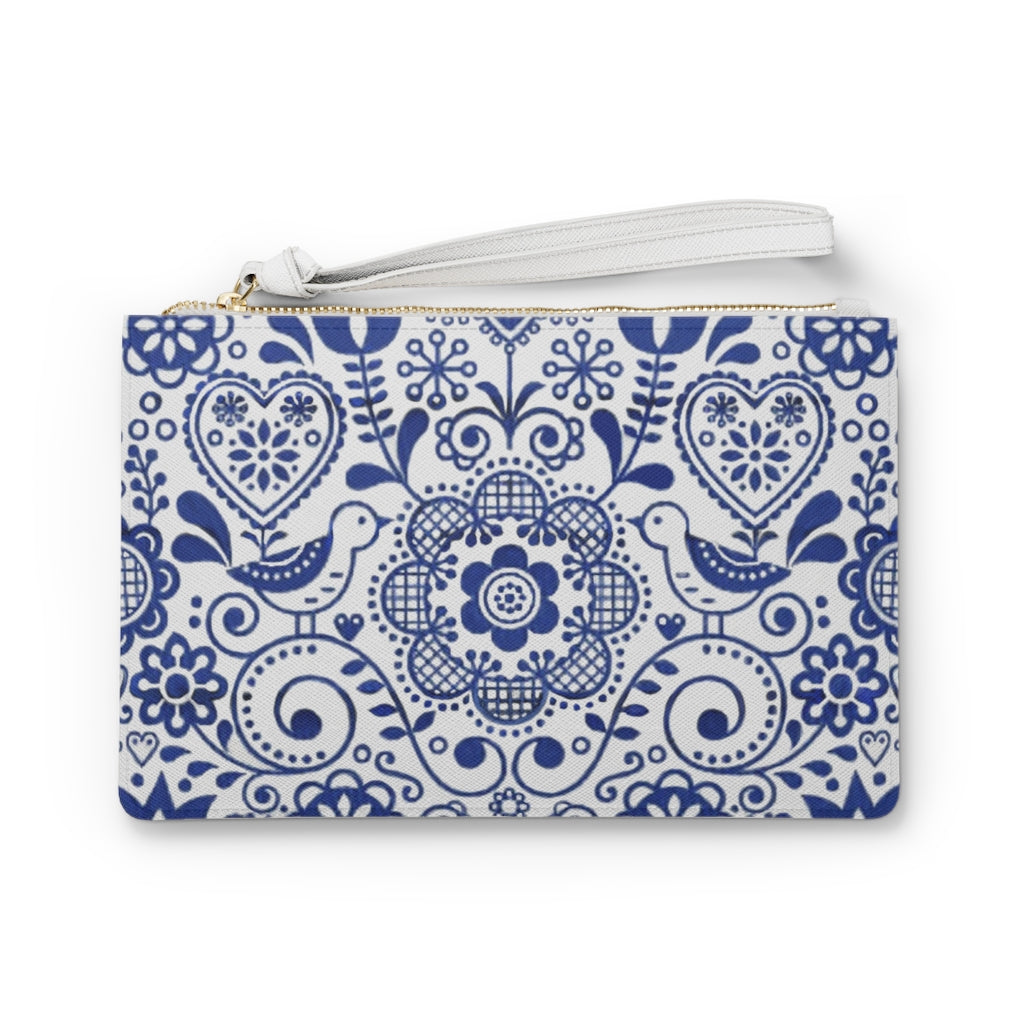 Clutch Bag Blue and White Dutch Design bag