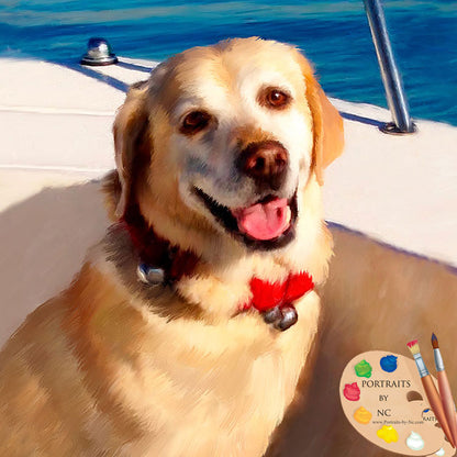 Labrador Dog Portrait 631