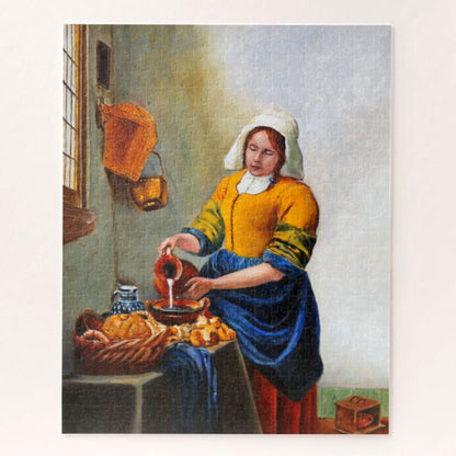 Milk Maid After Vermeer Puzzle for Adults
