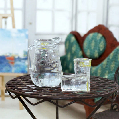 Miniature-water-pitcher-with-glasses