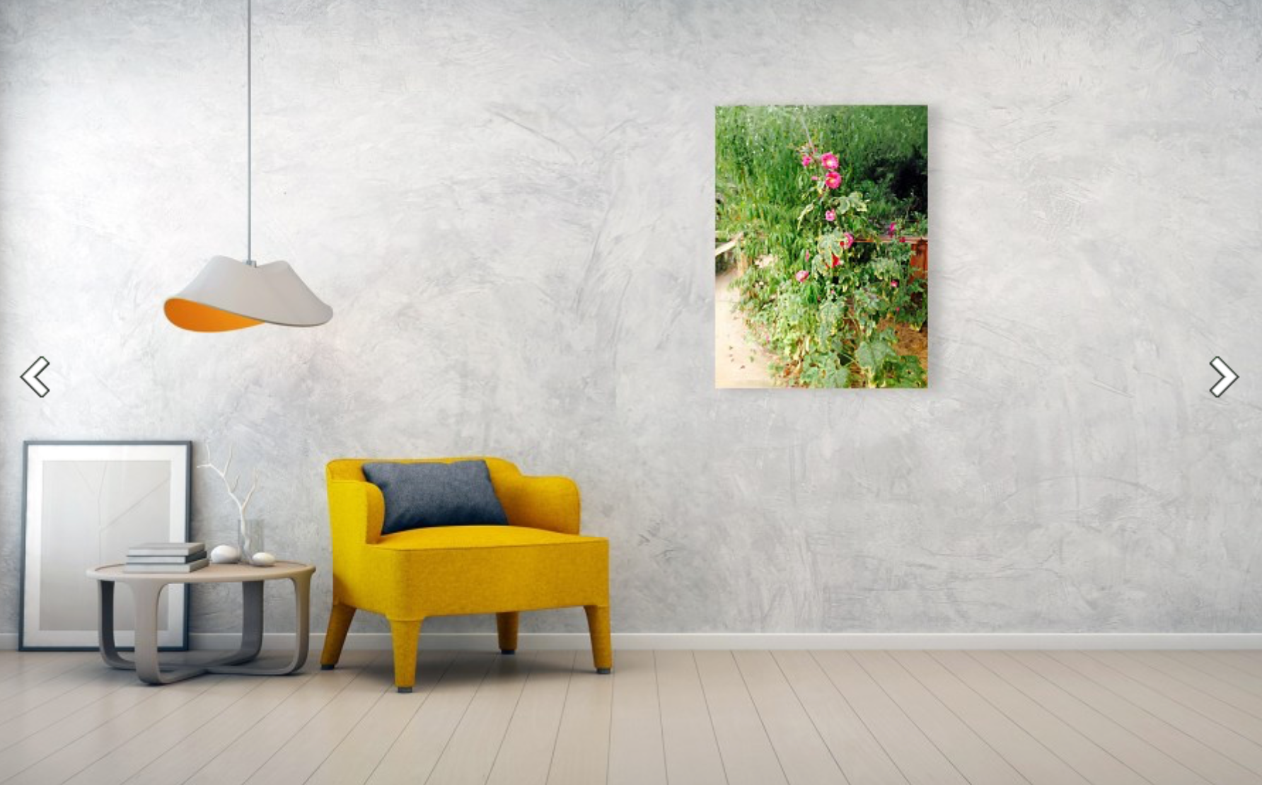 Stretched Canvas Print - The Forgotten Path - Landscape Print in room