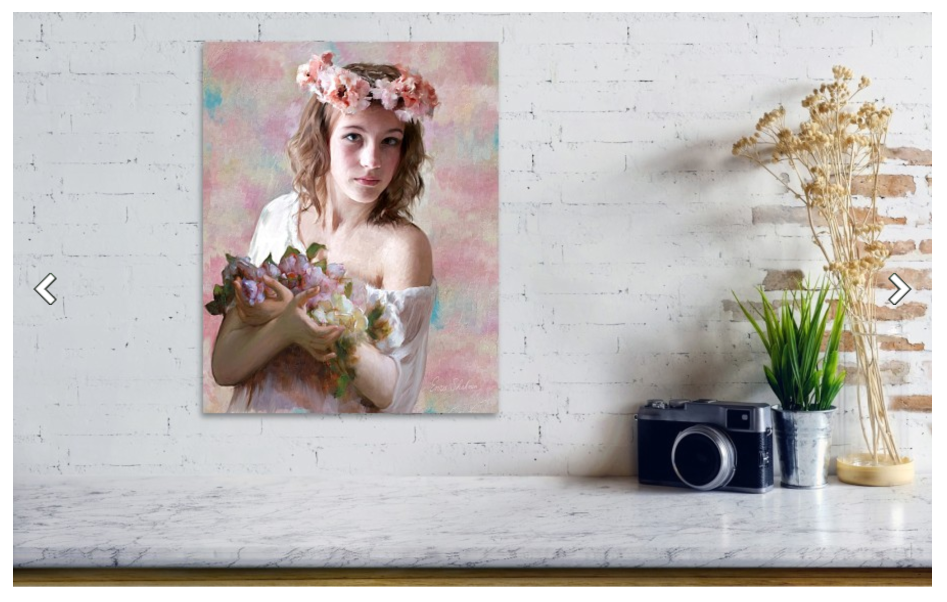 Flower Girl Teen Portrait 221 - Portraits by NC