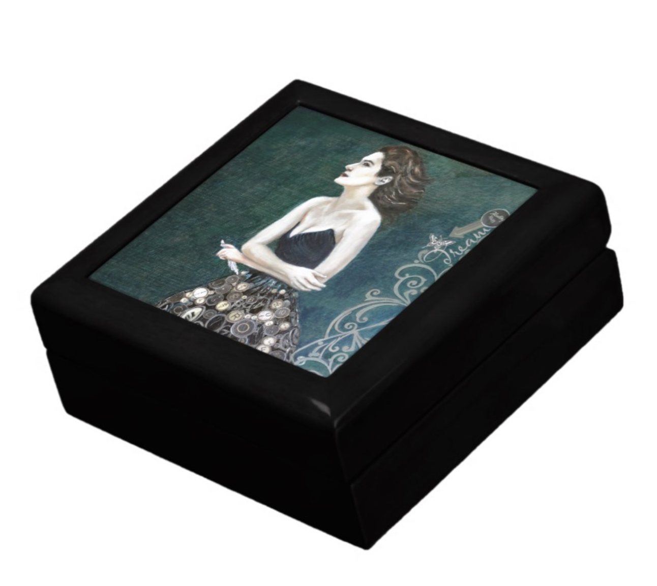 Keepsake Box - the Novelist - Black Box