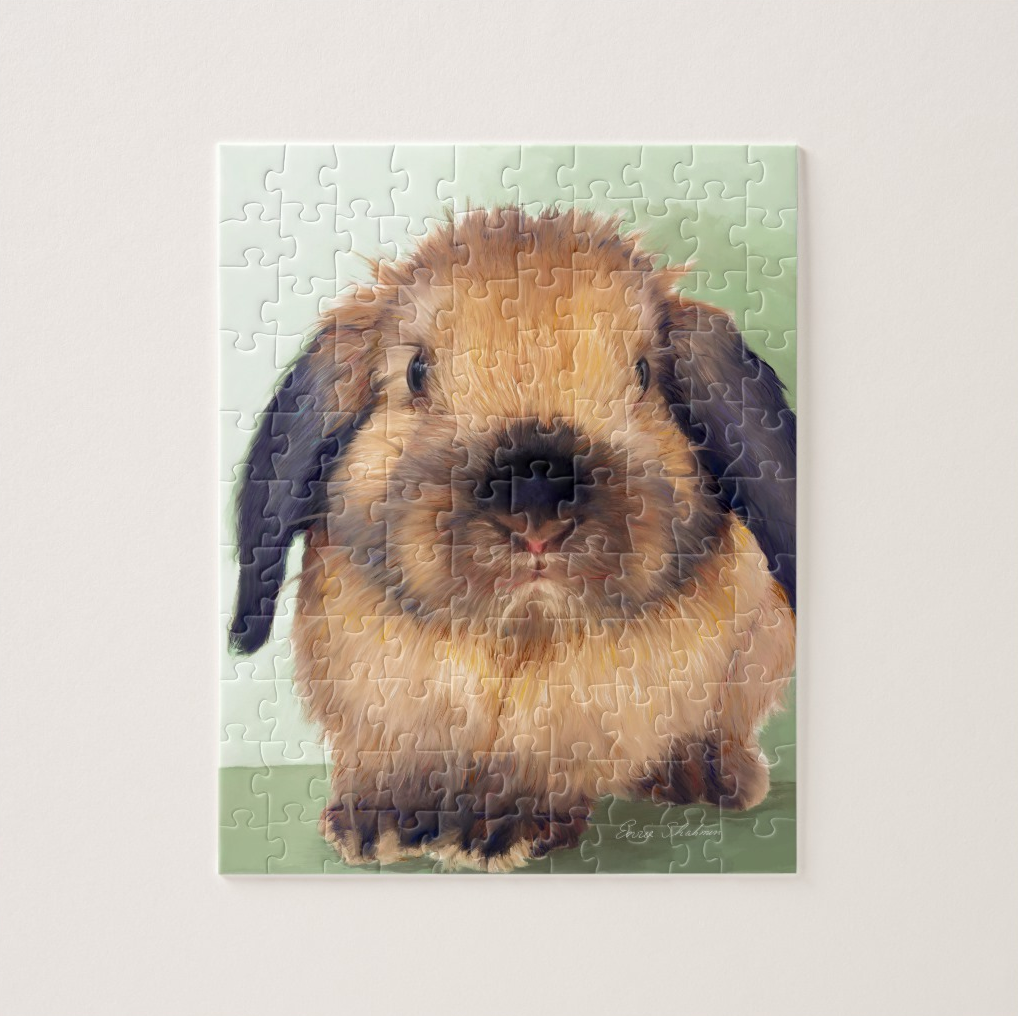 Holland Lop Jigsaw Puzzle