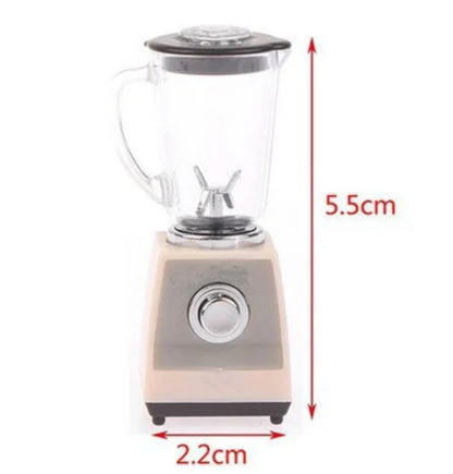 1/12 Scale Food Blender Miniature Kitchen Appliance