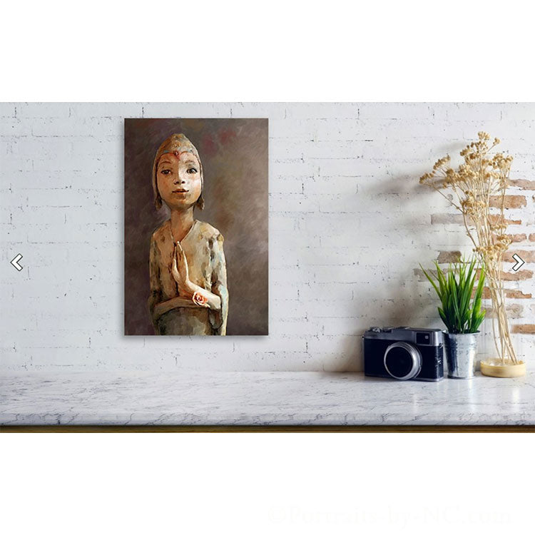 Zen be With You Acrylic Print small