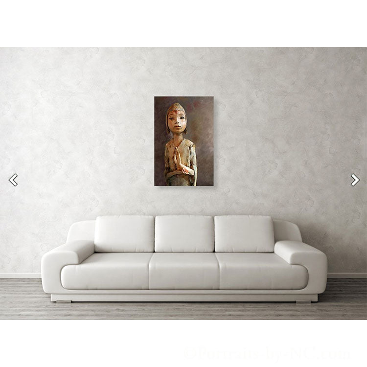 Zen be With You Acrylic Print large wall art