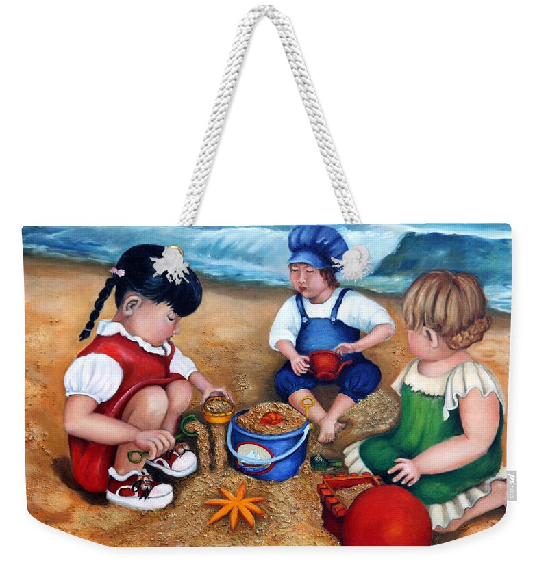 A Day At The Beach  - Weekender Tote Bag - Portraits by NC