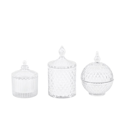 1 6 Scale Decorative Jar Set white