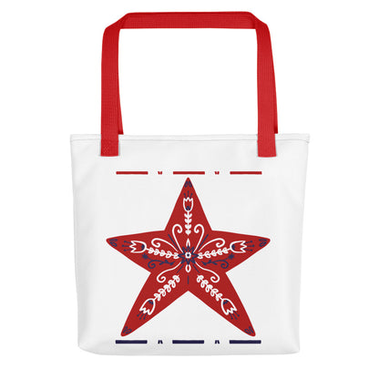 Tote bag - Skandinavian Design Red Star