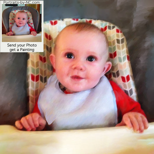 Baby Portrait from Photo