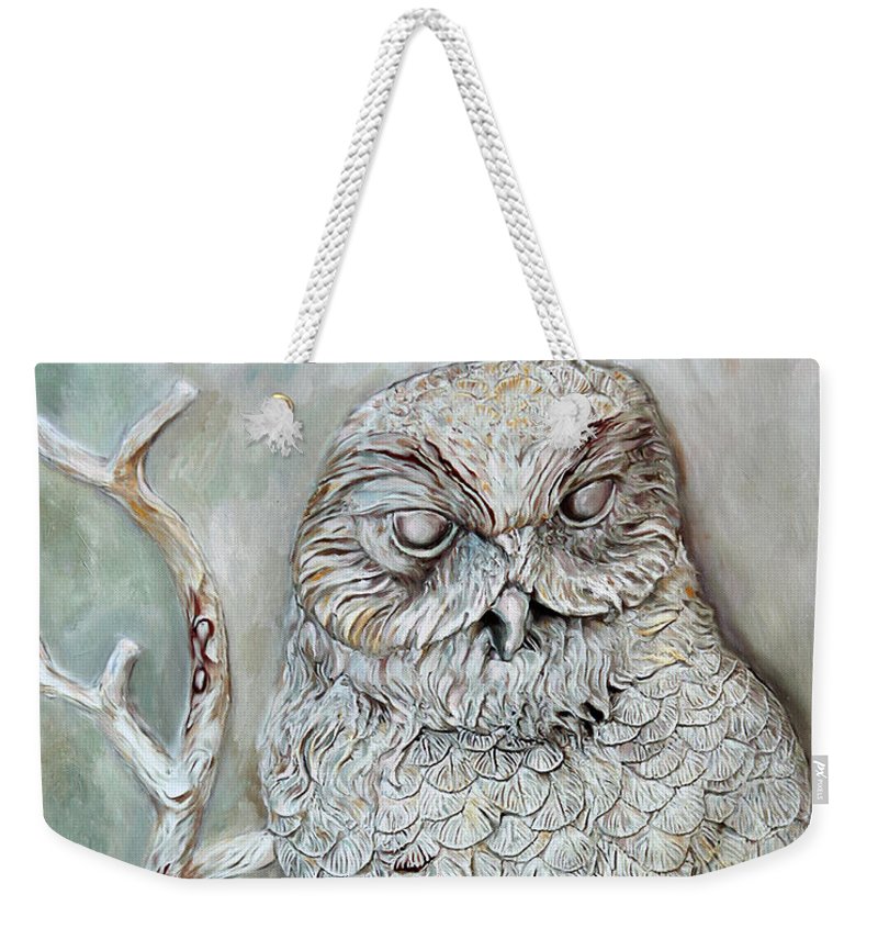 Barn Owl - Weekender Tote Bag - Portraits by NC