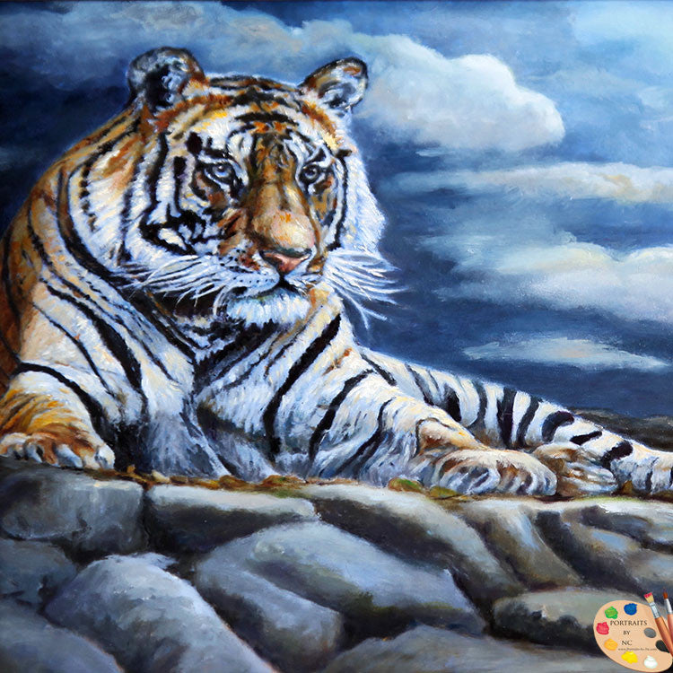 Wildlife Art Bengal Tiger 156