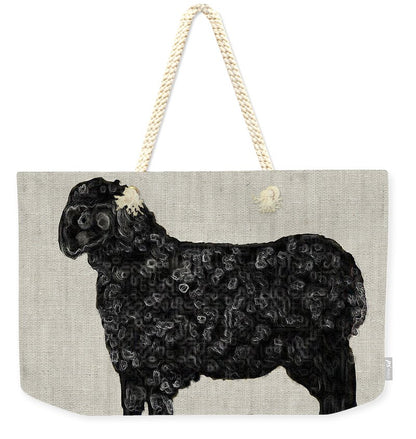 Black Sheep - Weekender Tote Bag - Portraits by NC